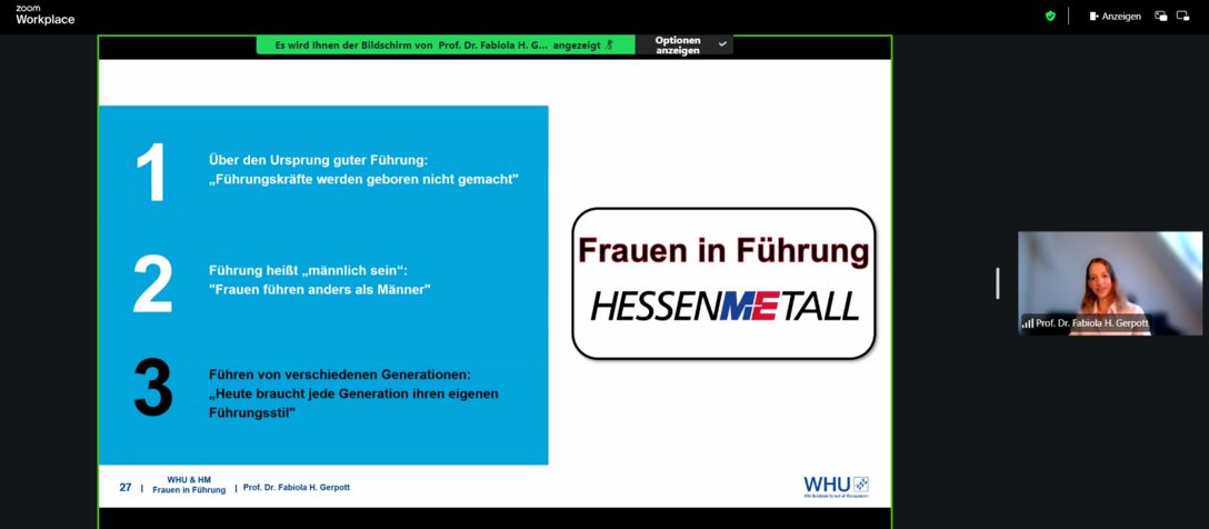 Prof. Fabiola H. Gerpott: Das Zusammenwirken von verschiedenen Persönlichkeiten und Skills ist in erfolgreichen Teams entscheidend.